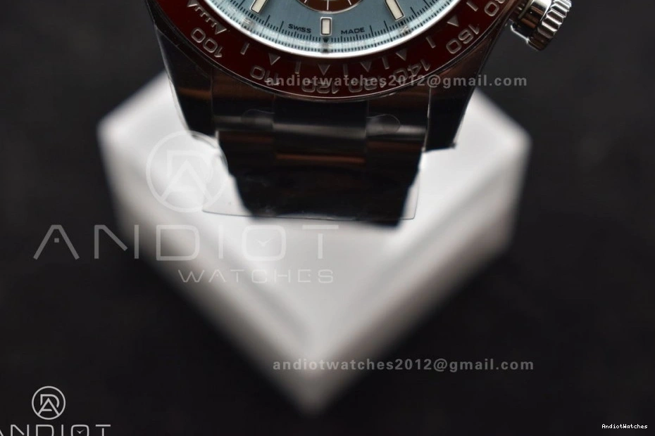 Best Dial SS Clean Markers Comfortable 1:1 Daytona Edition SS on Clone Bracelet Asian 785 904L Ice 904L Super Sticks Blue 126506 0331